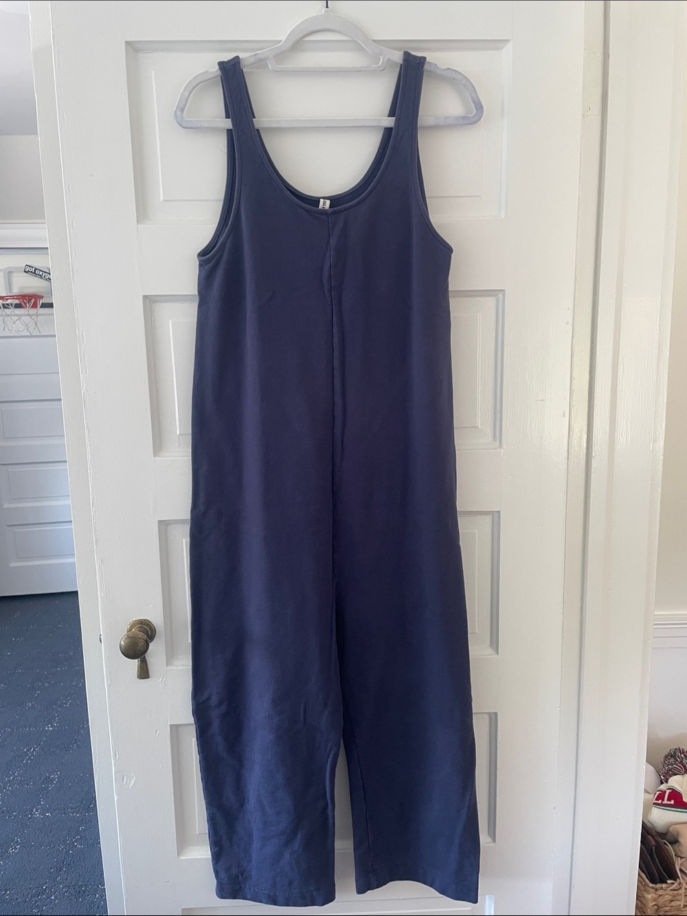 Ilana Kohn Navy Blue Sleeveless Jumpsuit Romper